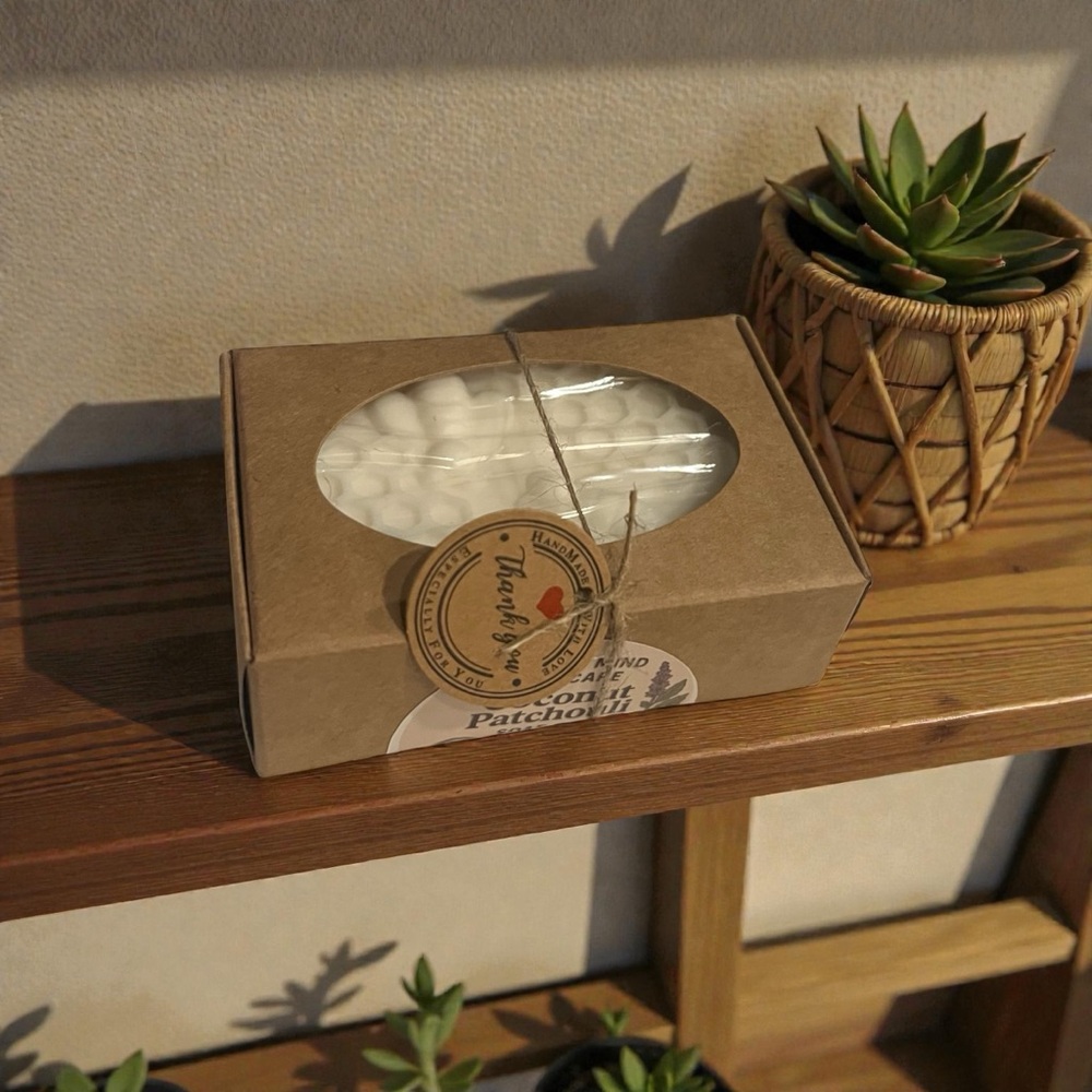 Handcrafted Coconut Patchouli Hand Soap